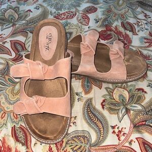 Eurosoft Malibu Peach Bow Sandals